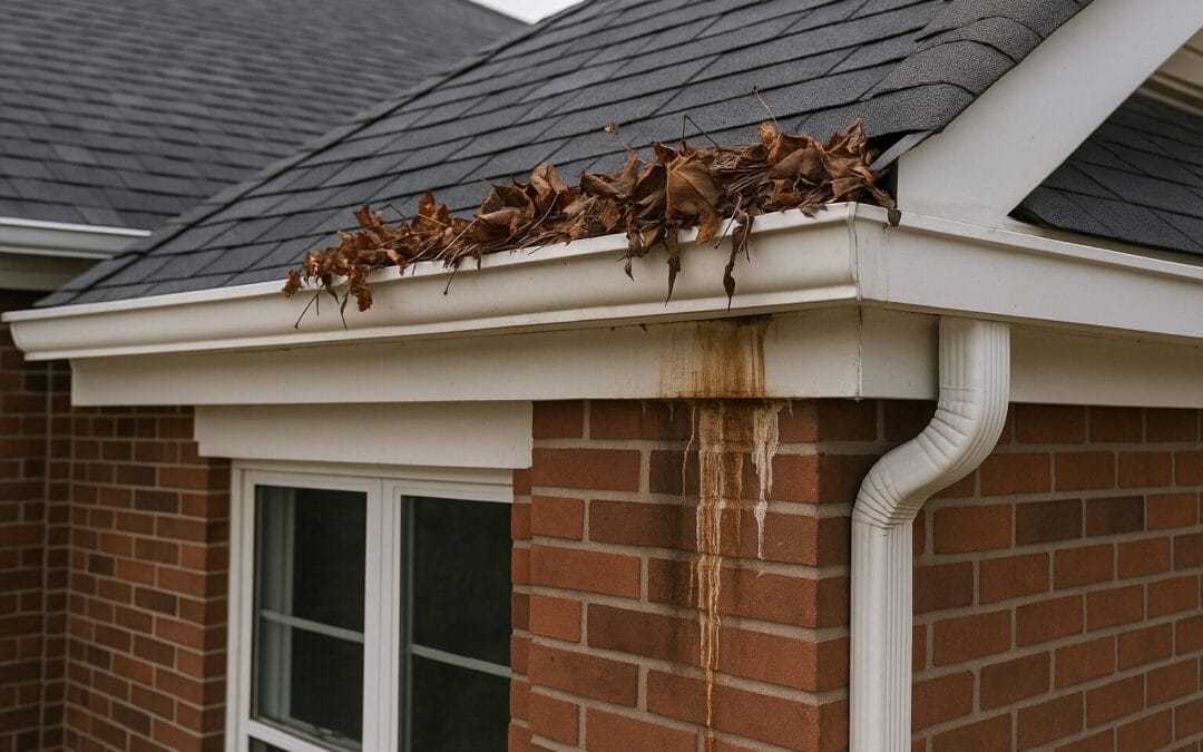 How Clogged Gutters Can Damage Your Roof and Foundation