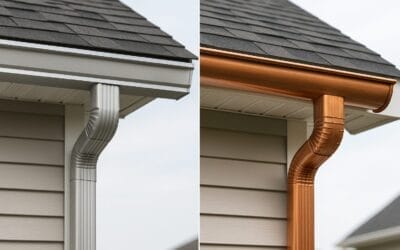 Aluminum vs Copper Gutters: What’s the Difference?